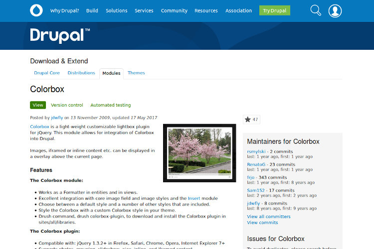 The best Drupal modules to show image and video contents in an overlay gallery