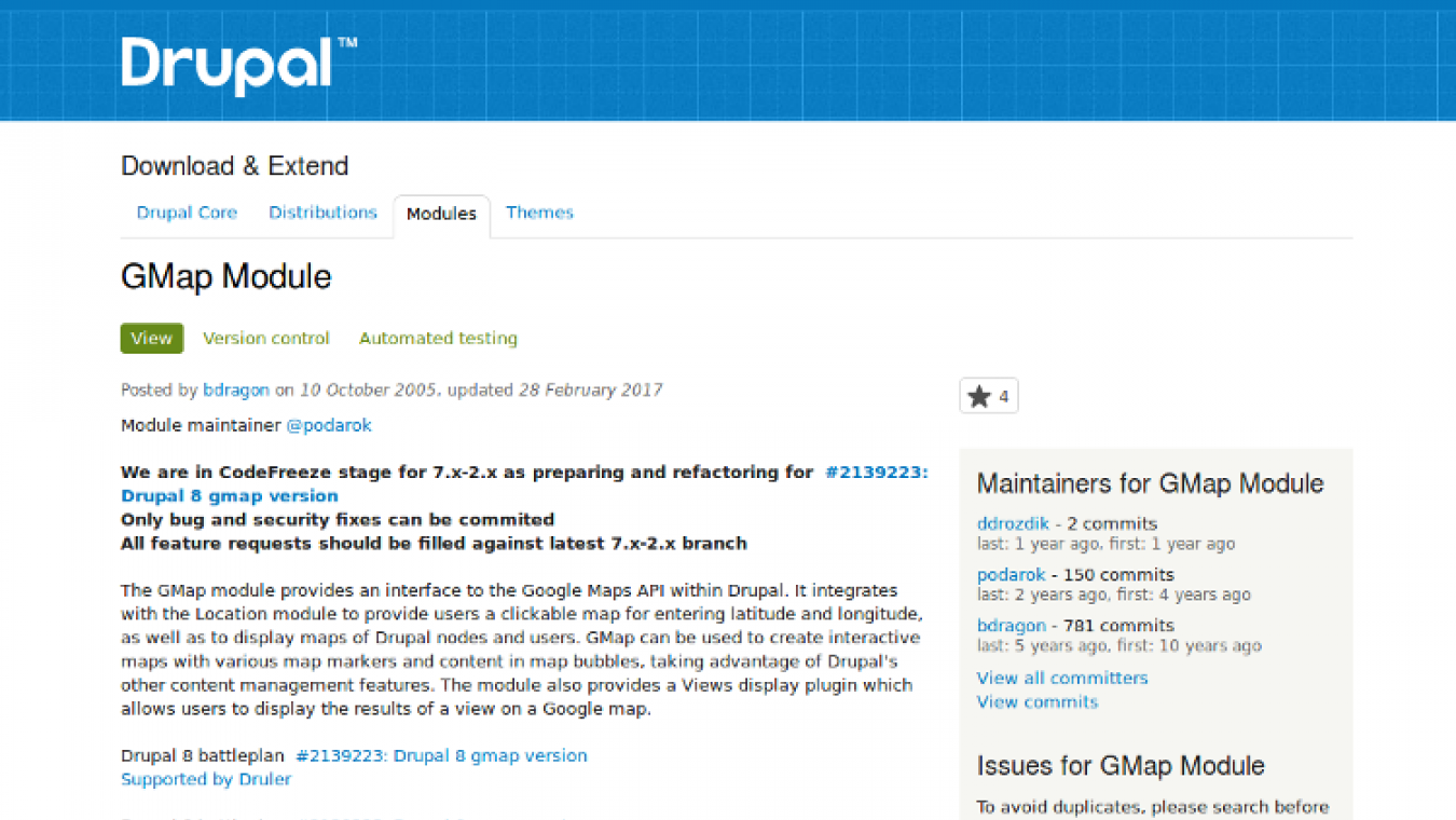 Drupal GMap module: Mixed content with markerclusterer.js or markerclusterer_packed.js