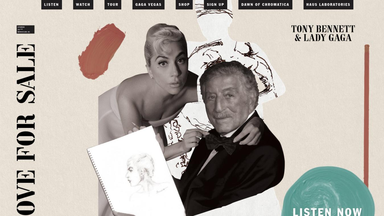 Lady Gaga Drupal website