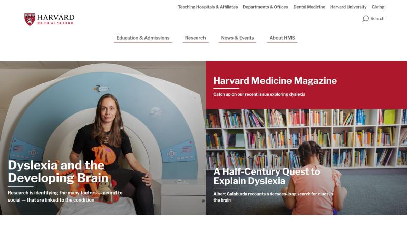Harward University Drupal Website